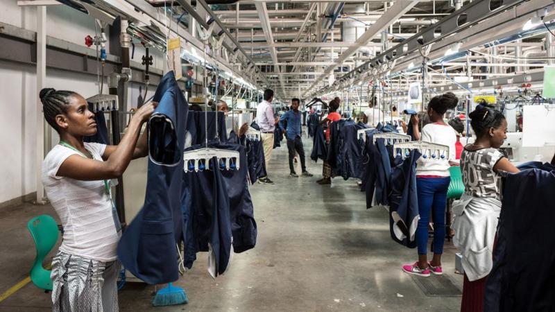 En Ethiopie, 23 euros par mois pour confectionner des vêtements Calvin Klein