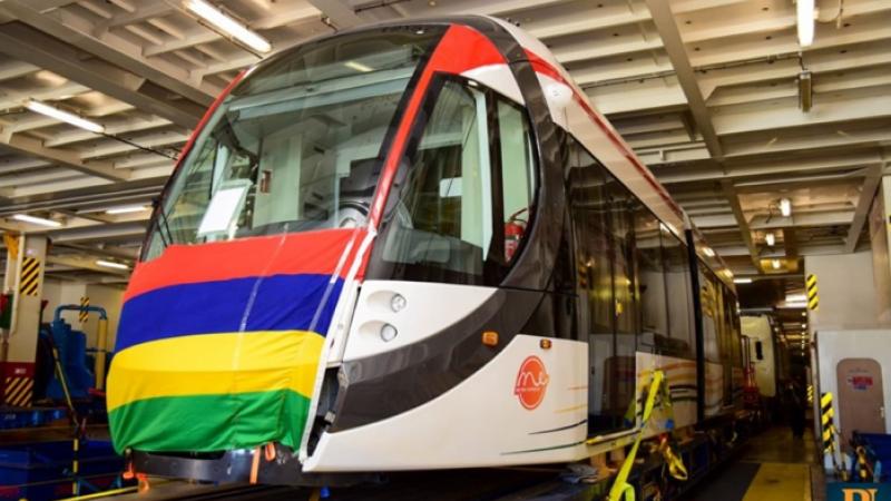 Metro Express: L'île Maurice a accueilli son premier train baptisé "Mauricio"