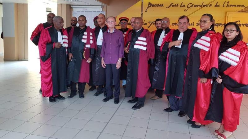 Alfred Marie-Jeanne à la rentrée solennelle de la Faculté de Droit et d'Economie de la Guadeloupe