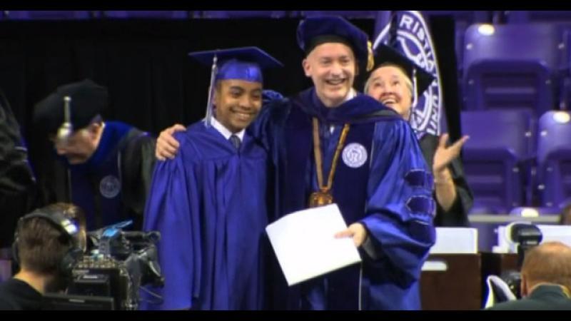Graduate, 14, youngest ever at Texas Christian University