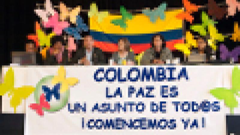 INAUGURAN ENCUENTRO INTERNACIONAL POR LA PAZ EN COLOMBIA