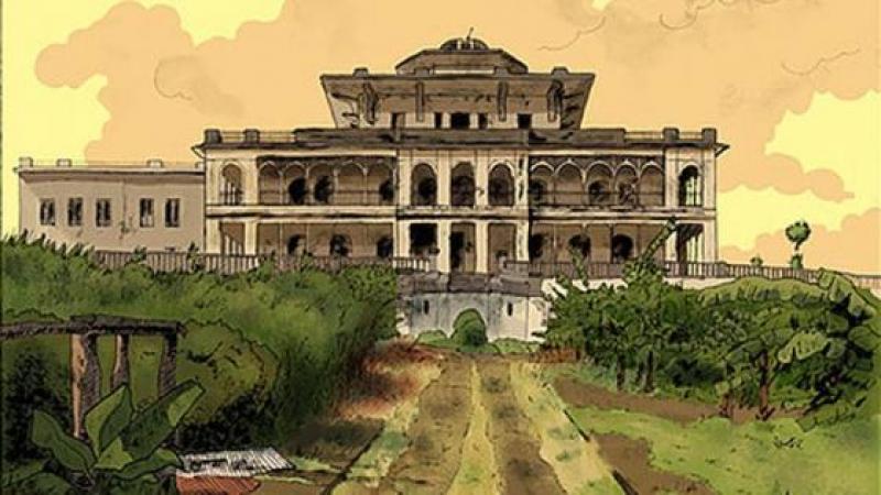 Les plus beaux sites du patrimoine des Antilles-Guyane en bande dessinée