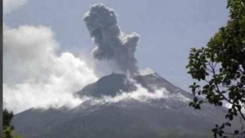 Volcanic activity recorded at La Soufrière St Vincent