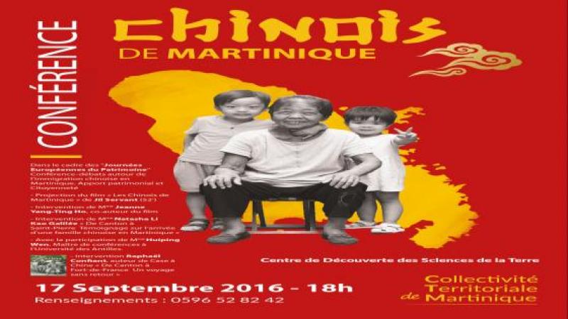 « L’IMMIGRATION CHINOISE EN MARTINIQUE - APPORT PATRIMONIAL ET CITOYENNETE » AU CDST