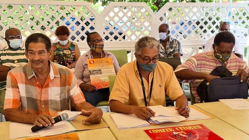 Conférence de presse du Comité Citoyen du Sud de Martinique