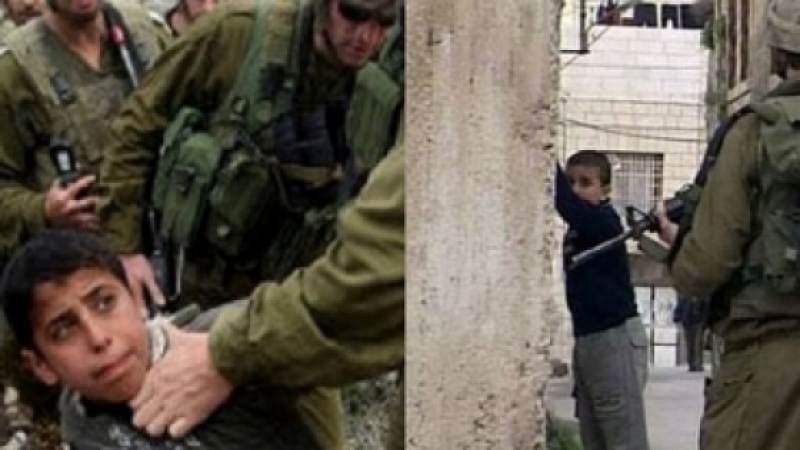 1266 ENFANTS ENLEVÉS PAR L’ARMÉE ISRAÉLIENNE EN 2014