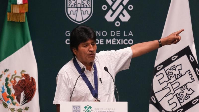 Mi delito es ser indígena y redistribuir la riqueza: Evo Morales