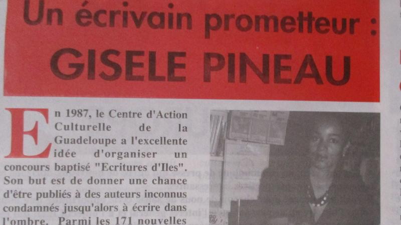 Gisèle Pineau : « Je suis totalement guadeloupéenne. » 
