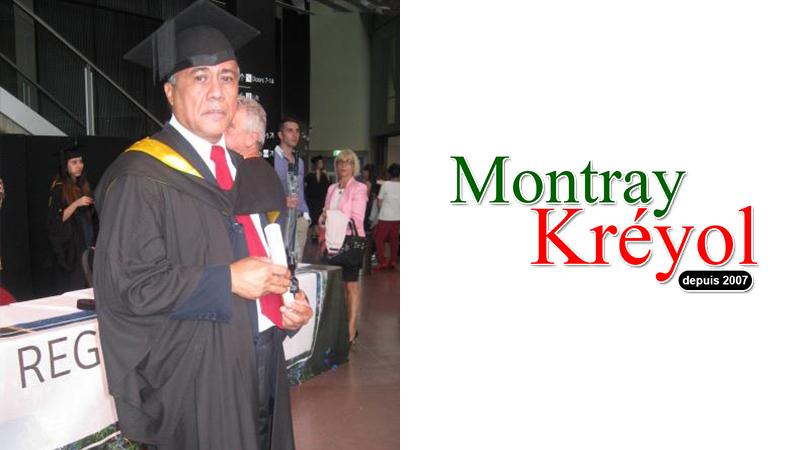 Georgy Lamvohee soutient Montray Kréyol