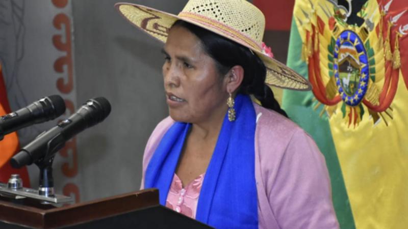 La ministre de la culture de Bolivie en lutte contre le racisme dans son pays