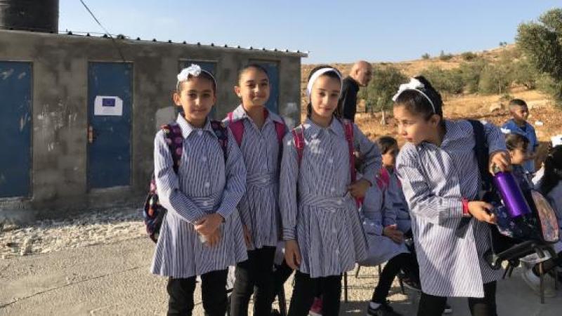 ‘We came to school and found the school destroyed’: Israeli forces demolish West Bank school hours before children’s first day
