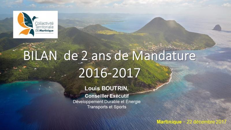 CTM - LOUIS BOUTRIN : BILAN DE DEUX ANS DE MANDATURE 2016-2017