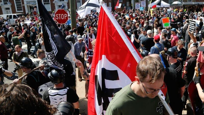 ALARM OVER WHITE SUPREMACIST CANDIDATES IN US