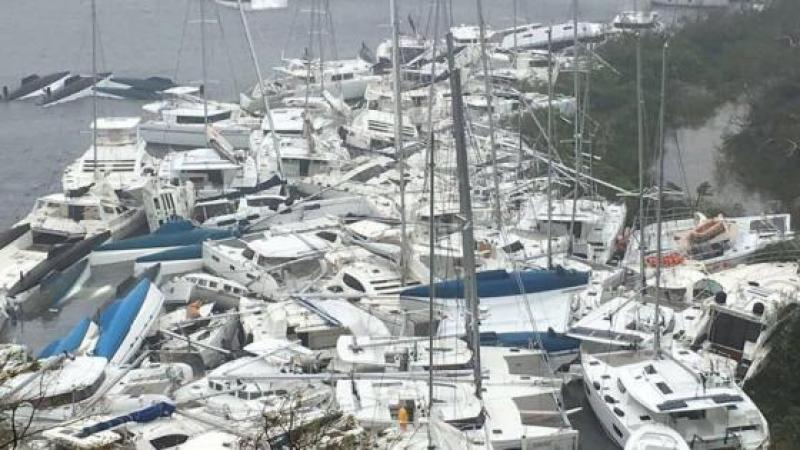Cyclone Irma, la flotte de location de bateaux décimée