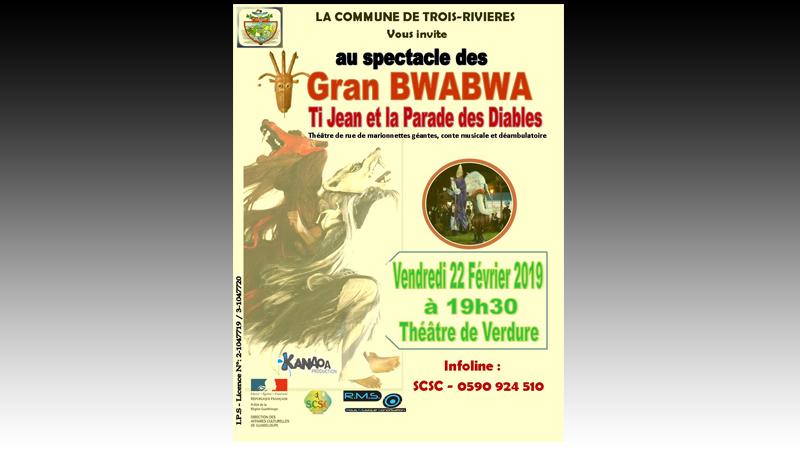 GRAN BWABWA – Ti Jean et La Parade des Diables