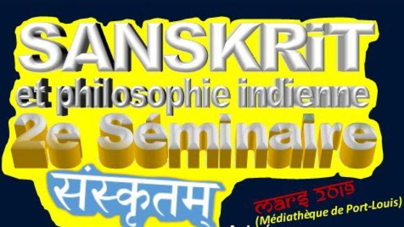 Séminaire sanskrit et philosophie indienne