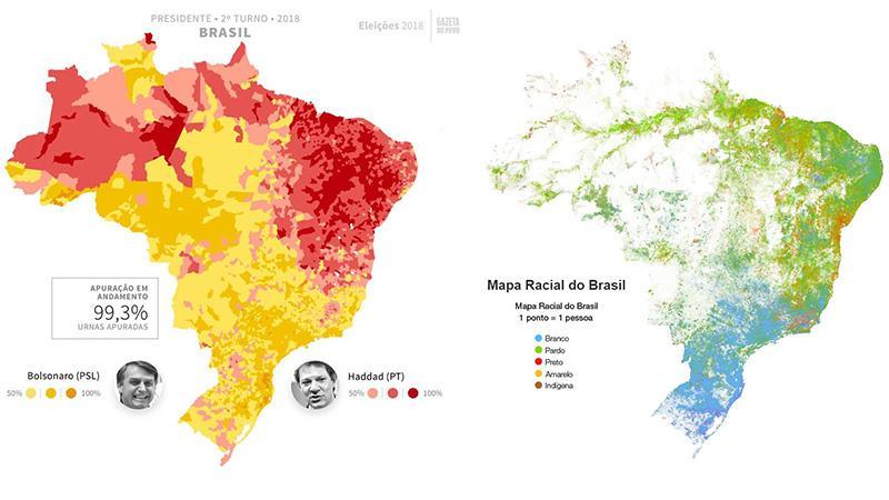 Elections au Brésil : les cartes qui expliquent tout