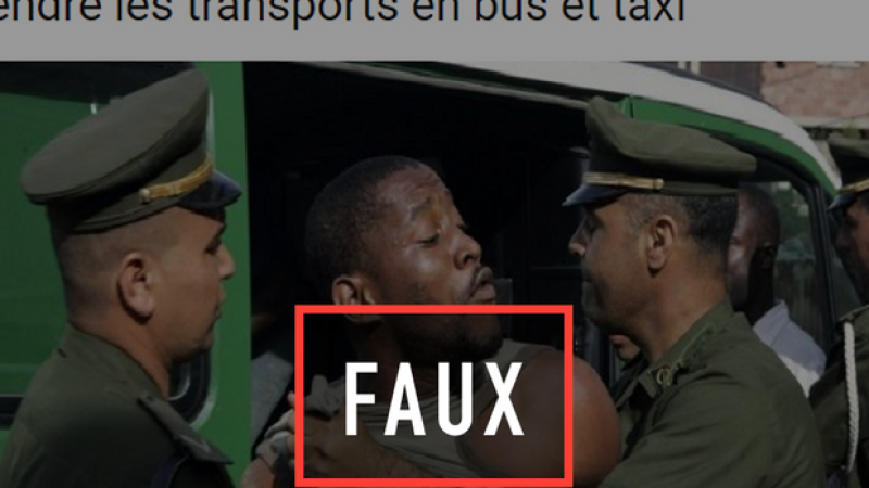 Non, l’Algérie n’a pas interdit aux Noirs l’accès aux bus et aux taxis