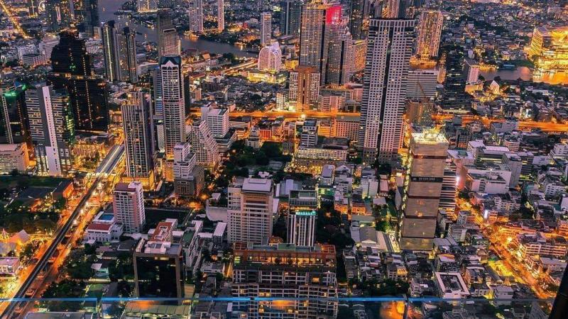 Bangkok dans la magie du crépuscule 