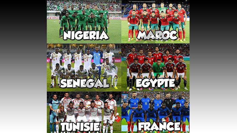 Mondial de foot : 6 équipes africaines en course pour le trophée