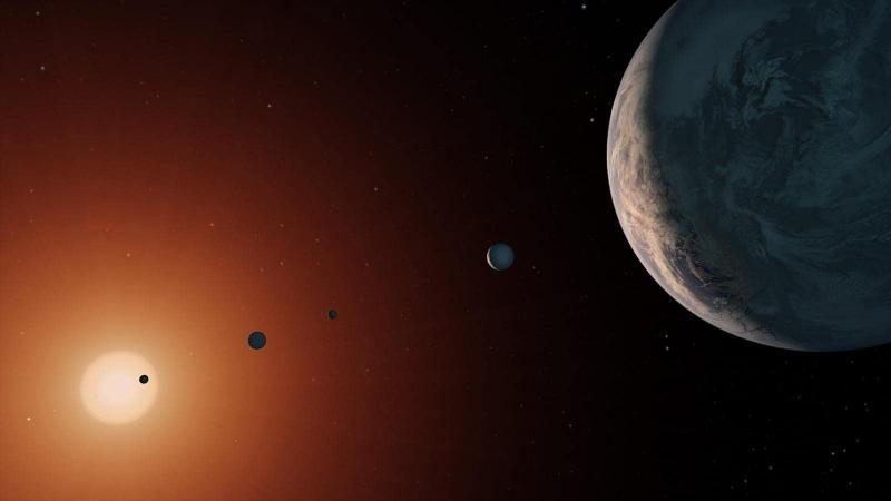 La présence d’eau confirmée sur les planètes de Trappist-1
