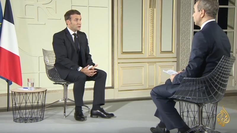 Face au boycott des produits français dans le monde Arabe, Emmanuel Macron tente d'apaiser les choses sur Al-Jazeera
